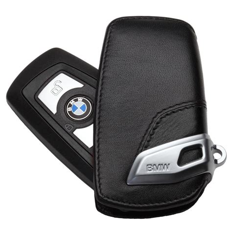 Sport Line Leather Key FOB Holder Bag Cover Case Fit For BMW 2 3 5 ...