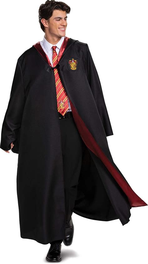 Amazon.com: Harry Potter Robe, Deluxe Wizarding World Hogwarts House ...