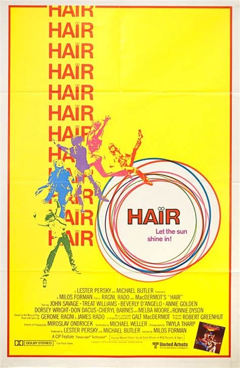 Hair Original 1979 U.S. One Sheet Movie Poster - Posteritati Movie ...