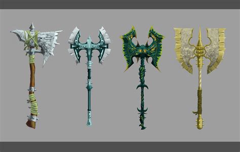 ArtStation - Battle Axe Designs