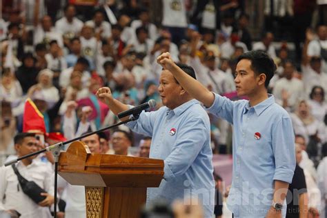 Foto: Deklarasi Pasangan Prabowo-Gibran Maju Pilpres 2024 di Indonesia ...