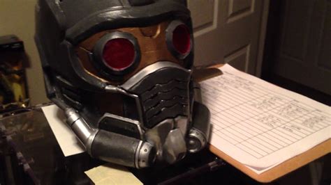 Star Lord helmet - YouTube