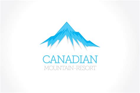 Logo Canadian Mountain Resort ~ Logo Templates on Creative Market