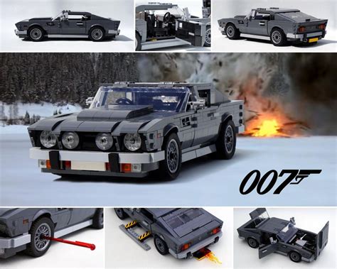 LEGO MOC 007 James Bond’s 1987 Aston Martin V8 Vantage by Paulmanaitor ...