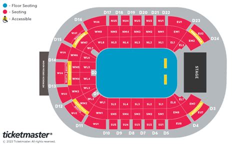 Simple Minds - Global Tour 2024 Seating Plan - Odyssey Arena