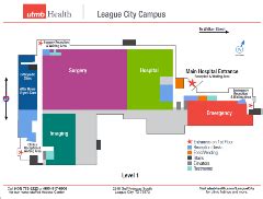 UTMB Health League City Campus Hospital and Services