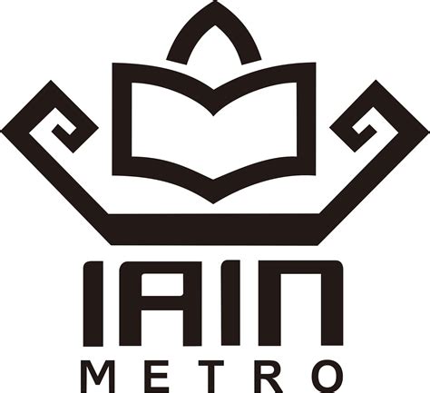 Download Logo IAIN Metro Hitam Putih PNG HD - hanalfa.com