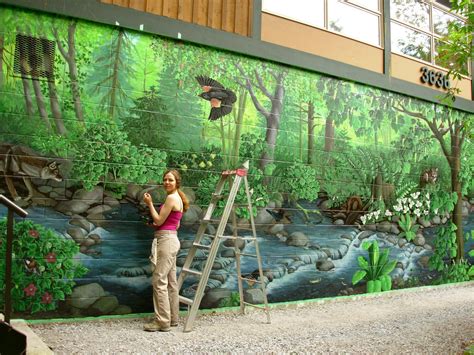 Hyde Creek Nature Murals by Artist-Kim-Hunter on DeviantArt