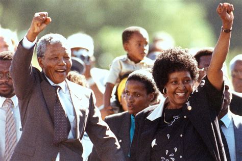 Archives: Nelson Mandela released from prison 25 years ago - UPI.com