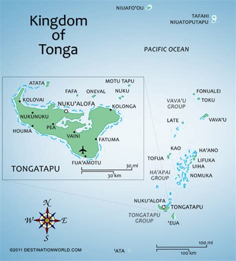 Tonga Vacations by Destination World