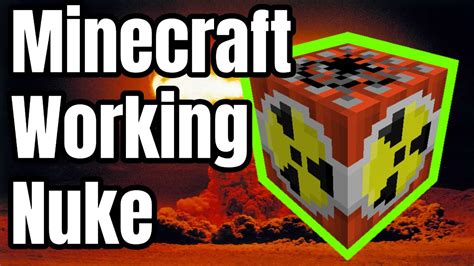 How To Make A Nuke In Minecraft Java #Shorts - YouTube