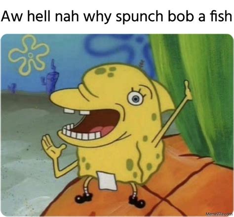 fish...? sponcb fish? | Funny spongebob memes, Spongebob funny ...