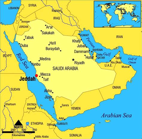 Jeddah Saudi Arabia map - Jeddah KSA map (Western Asia - Asia)