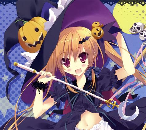 Anime Halloween 2013.Android wallpaper.2160x1920 (7)