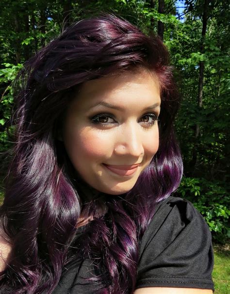 Dark Purple Hair Dye, Hair Color Purple, Trendy Hair Color, Hair Color ...