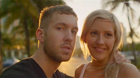 ellie goulding and calvin harris i need your love gif | WiffleGif