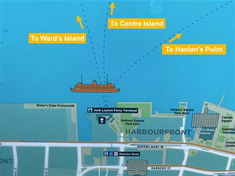 Toronto Island ferry schedule and information