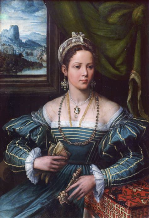 ca. 1550 Lady by Peter de Kempeneer (Städel Museum - Frankfurt Germany ...