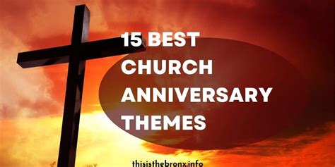 15 Best Church Anniversary Themes | Bronx Info