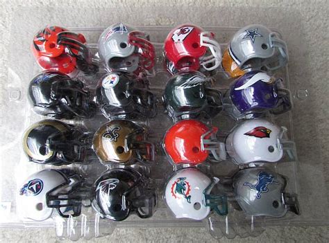 NFL Mini Helmets Complete Set of 32 July 2010 New – RonSusser.com