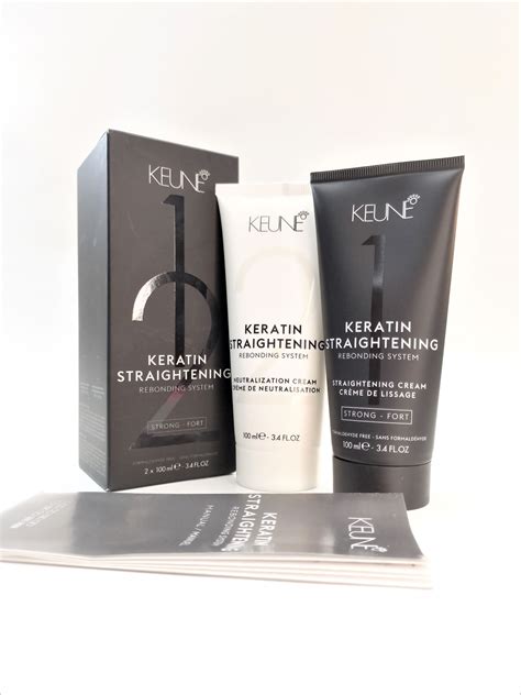 Keune Keratin hair straightening re-bonding system | ShopHere