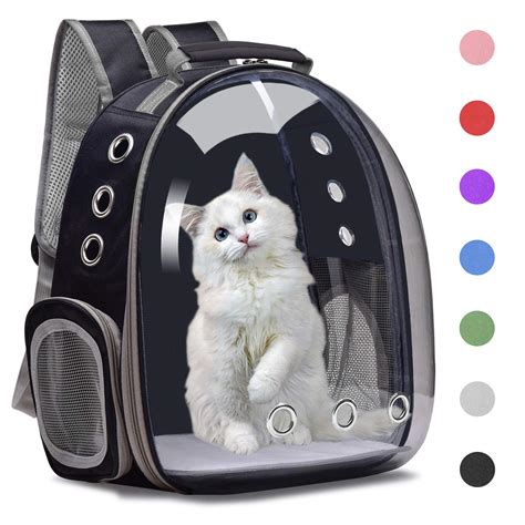 【がございま】 Bubble Cat Carrier Backpack， Transparent Pet Carrier Backpack ...