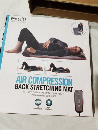 HoMedics Air Compression Back Stretching Mat bm-ac105 31262089243 | eBay