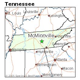 Best Places to Live in McMinnville, Tennessee