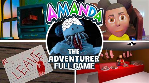 Amanda the Adventurer - Full Walkthrough (All Endings + All Tapes + All ...