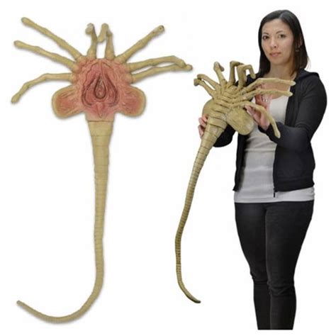 NECA - Alien 1:1 scale Xenomorph Facehugger Alien Creature prop replica ...