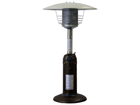 AZ 38 Portable Table Top Steel Hammered Bronze Propane Heater | HLDS032-CG