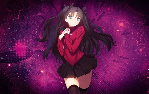 Wallpaper abstraction, background, Rin, Tohsaka Rin, Fate stay night ...