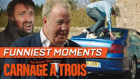 The Funniest Moments from Carnage A Trois 🇫🇷 | The Grand Tour - YouTube