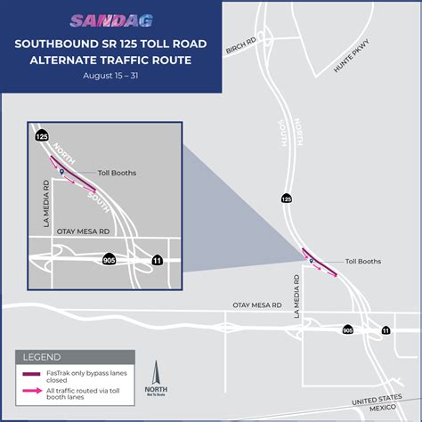 State Route 125 traffic to close temporary for FasTrak lane - San Diego ...