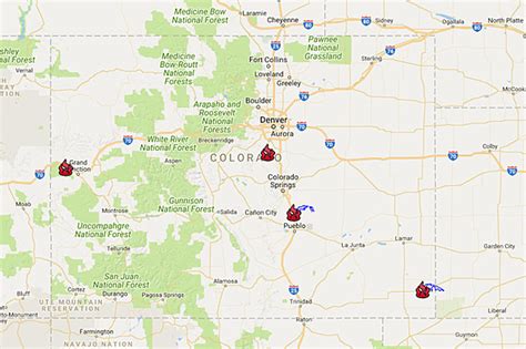 Map Keeps You Up to Speed With Colorado's Active Wildfires