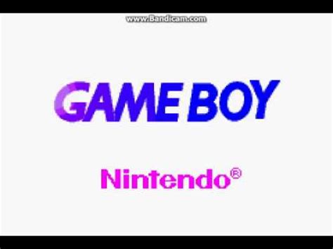 Gameboy Logo - YouTube