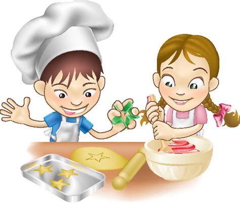 Kids cooking clipart free clipart images 3 clipartcow – Clipartix