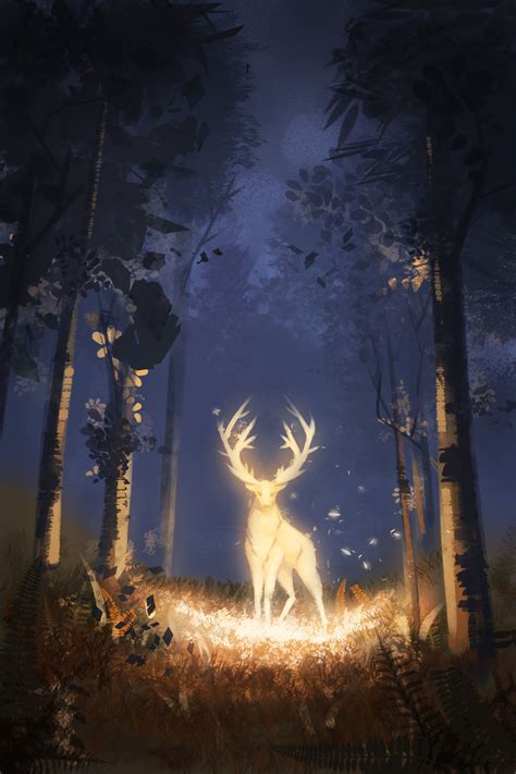 ArtStation - Forest spirit