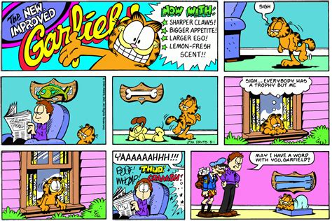 Garfield, March 1992 comic strips | Garfield Wiki | Fandom