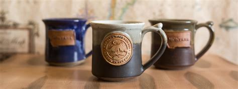 Custom Logo Mugs - Handmade Pottery - Mountain Arts Pottery