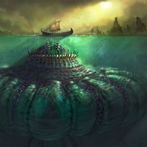 the odyssey charybdis and scylla - Google Search | Sea monster art ...