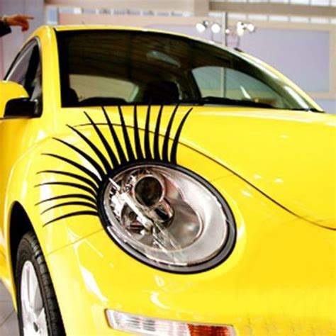 Decorative Car Eyelashes | Car, Eyelashes, Cool gadgets