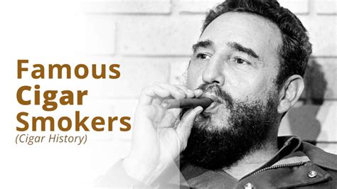 Famous Cigar Smokers: Legends of Good Smoke - Cigars Experts