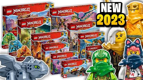 LEGO Ninjago Dragons Rising Summer 2023 Sets OFFICIALLY Revealed ...