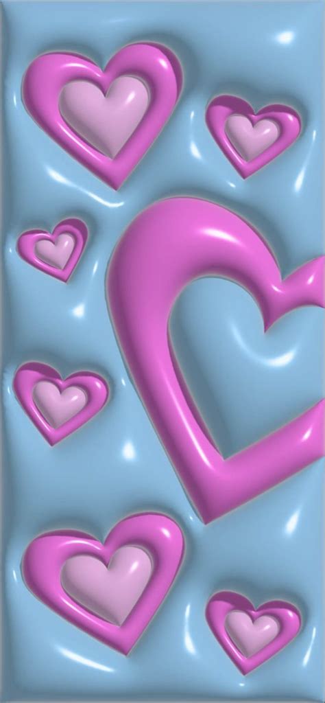 3d heart wallpaper | Iphone wallpaper classy, Jelly wallpaper ...