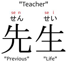 先生, Sensei - Meaning in Japanese - Japanese with Anime