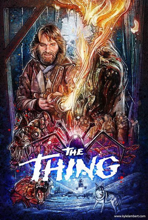 The Geeky Nerfherder: #CoolArt: 'The Thing' by Kyle Lambert