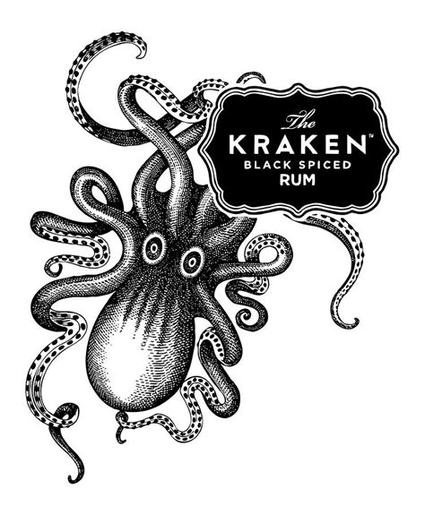 The Kraken Black Spiced Rum Digital Art by Aji Reyfi - Pixels