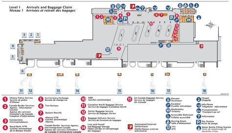 Ottawa Airport Map