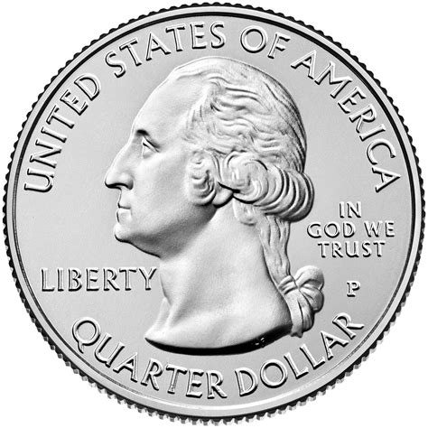 ¼ Dollar "Washington Quarter" (Olympic National Park, Washington ...